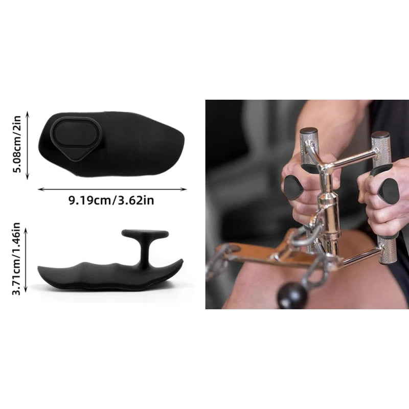 Grips de Musculation en Silicone Antidérapant