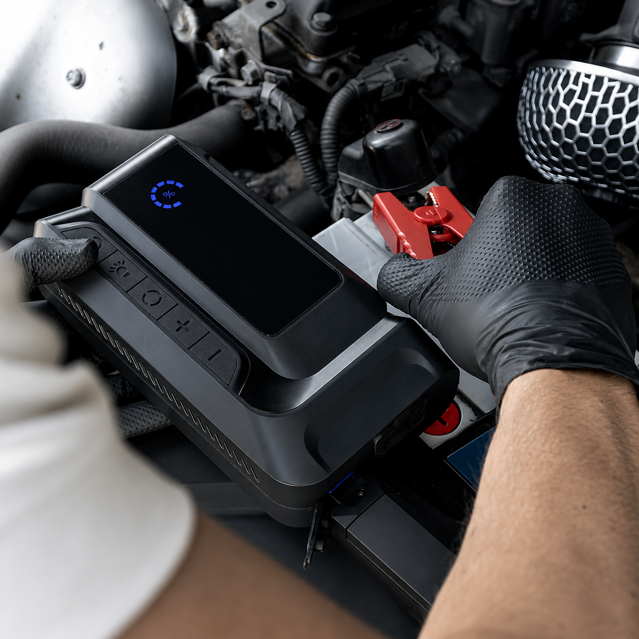 Booster de Démarrage Auto 4-en-1 Intelligent – 10000 mAh