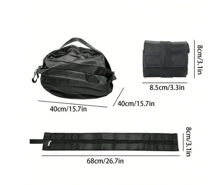 Pack 2 Sacs Pliables 20L – Pratiques & Compacts