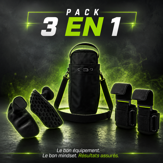 Pack Gym 3 en 1 – Grip, Puissance & Organisation