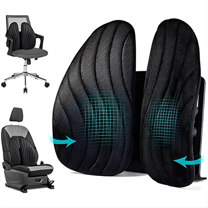 Support lombaire ergonomique réglable