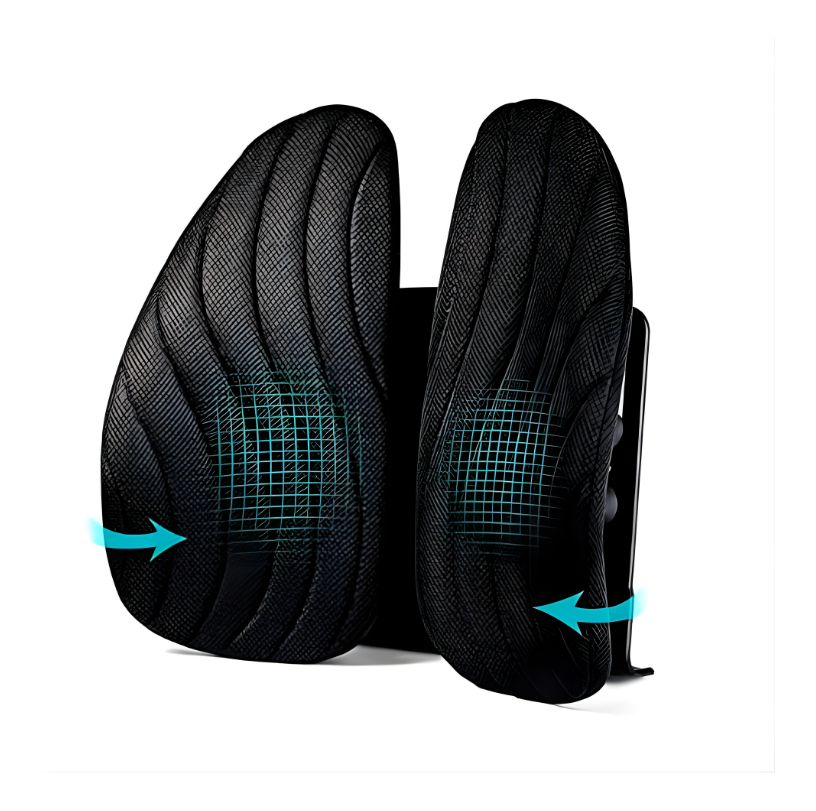 Support lombaire ergonomique réglable