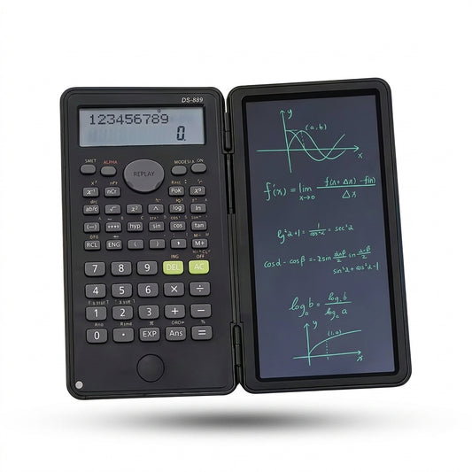 Calculatrice scientifique avec tablette d'écriture LCD