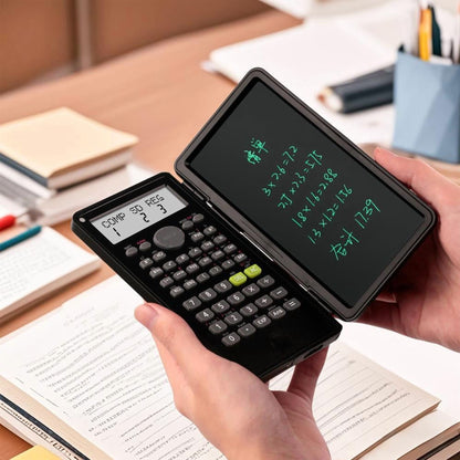 Calculatrice scientifique avec tablette d'écriture LCD