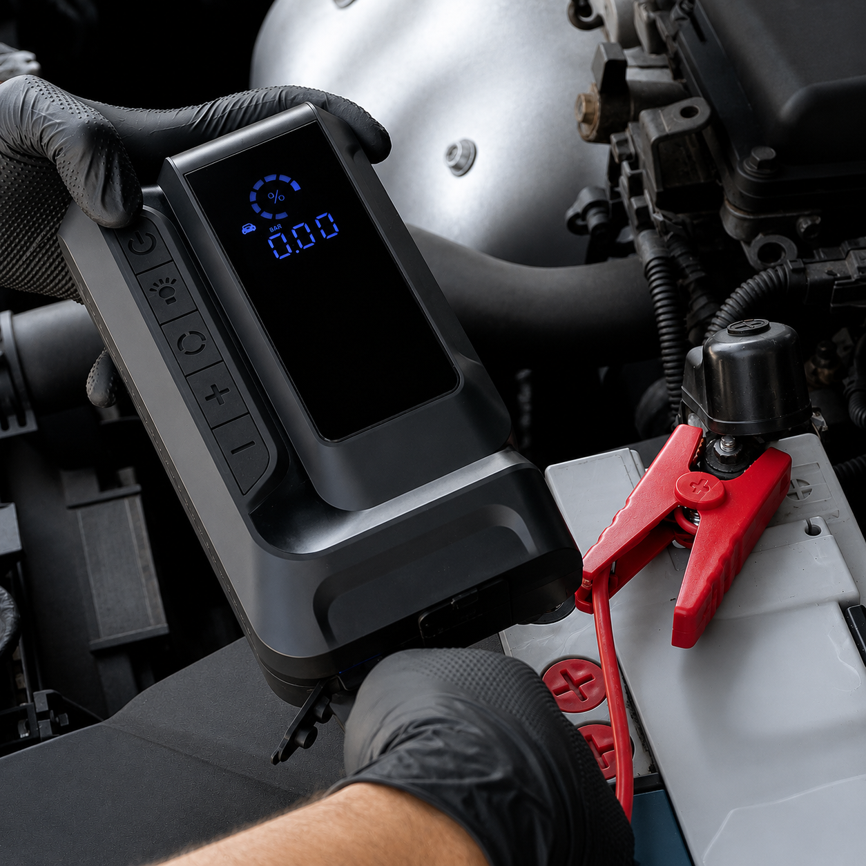 Booster de Démarrage Auto 4-en-1 Intelligent – 10000 mAh