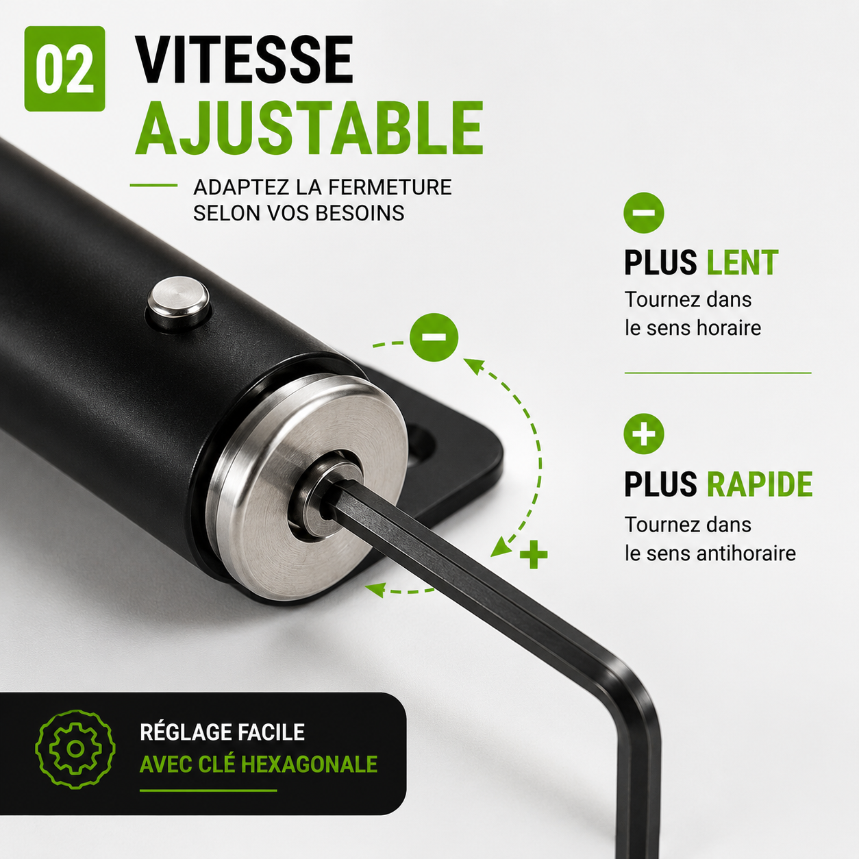 Ferme-Porte Automatique Premium