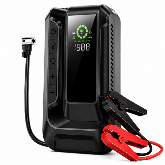 Booster de Démarrage Auto 4-en-1 Intelligent – 10000 mAh