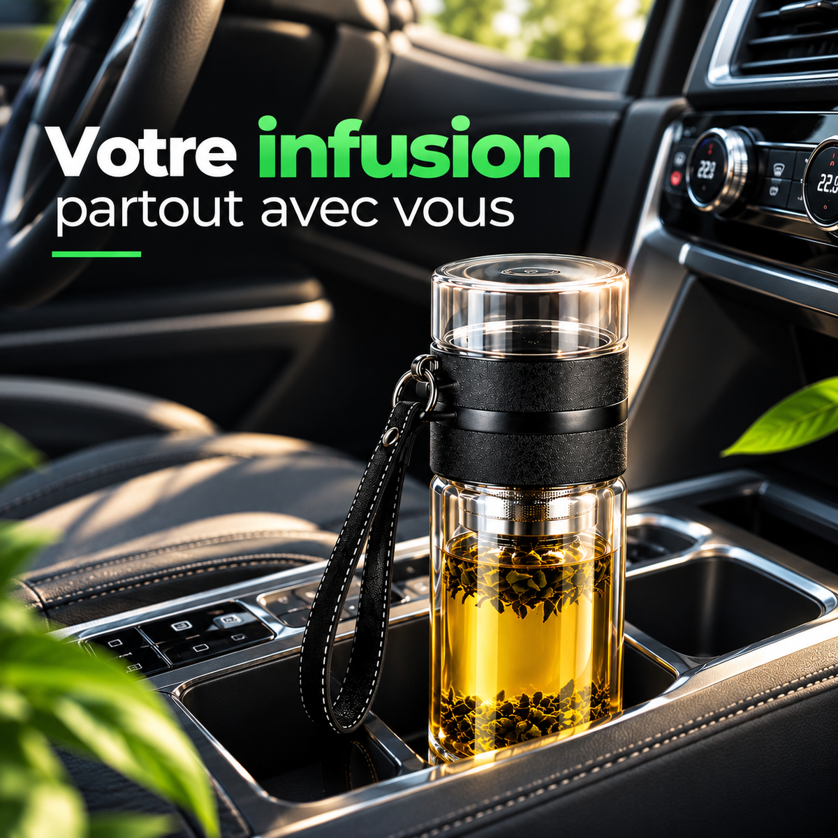 Bouteille Infuseur 2-en-1 –
